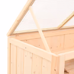 vidaXL Hamster Cage Small Animal Cage Hamster House Rat Cage Solid Wood Fir - 104 x 52 x 54 cm - Additional view 7