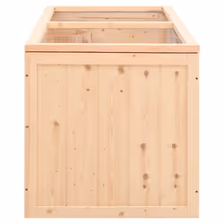 vidaXL Hamster Cage Small Animal Cage Hamster House Rat Cage Solid Wood Fir - 89.5 x 45 x 45 cm - Additional view 4