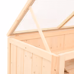 vidaXL Hamster Cage Small Animal Cage Hamster House Rat Cage Solid Wood Fir - 89.5 x 45 x 45 cm - Additional view 7