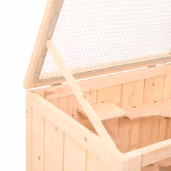 vidaXL Hamster Cage Small Animal Cage Hamster House Rat Cage Solid Wood Fir - Additional view 7