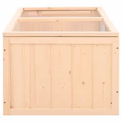 vidaXL Hamster Cage Small Animal Cage Hamster House Rat Cage Solid Wood Fir - Additional view 4