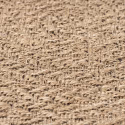 vidaXL Rug Floor Carpet for Indoor and Outdoor Door Mat Kitchen Rug Jute Look - 120 cm, round - Additional view 5