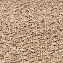 vidaXL Rug Floor Carpet for Indoor and Outdoor Door Mat Kitchen Rug Jute Look - 160 cm, round - Additional view 5