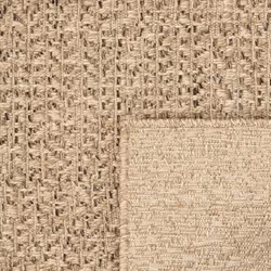 vidaXL Rug Floor Carpet for Indoor and Outdoor Door Mat Kitchen Rug Jute Look - 200 x 290 cm, round - Additional view 6