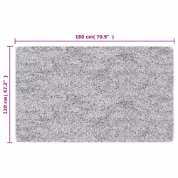 vidaXL Rug Washable Patchwork Anti Slip Home Floor Carpet Floor Area Rug Mat - multicolour, 120 x 180 cm