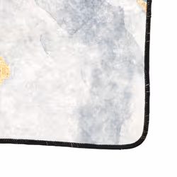 vidaXL Rug Washable Patchwork Anti Slip Home Floor Carpet Floor Area Rug Mat - gold and white, 190 x 300 cm - Additional view 2