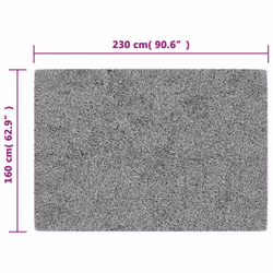 vidaXL Kids' Rug Washable Anti Slip Soft Floor Mat Area Carpet Rug Unicorn - pink - Additional view 7