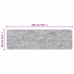 vidaXL Kitchen Rug Washable Anti Slip Kitchen Floor Mat Carpet Runner Rug - brown - Additional view 3