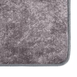 vidaXL Rug Washable Patchwork Anti Slip Home Floor Carpet Floor Area Rug Mat - grey, 400 x 300 cm - Additional view 2