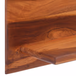 vidaXL Wall Shelves Floating Shelf Wall Mounted Shelf 2 pcs Solid Wood Acacia - Additional view 4