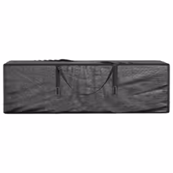 vidaXL Christmas Tree Storage Bags Xmas Tree Storage Bag Black Polyethylene - 135 x 40 x 55 cm/ 1 pcs