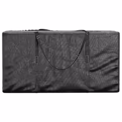 vidaXL Christmas Tree Storage Bags Xmas Tree Storage Bag Black Polyethylene - 150 x 75 x 75 cm/ 1 pcs - Additional view 2