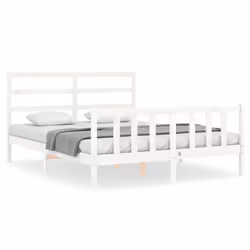 VidaXL 3191917, White, 165.5 cm, 2.06 m, 100 cm, 1600 x 2000 mm, 21 cm