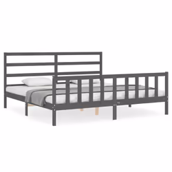 VidaXL 3191928, Grey, 2.06 m, 2.06 m, 100 cm, 2000 x 2000 mm, 21 cm