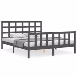 VidaXL 3192123, Grey, 2.06 m, 2.06 m, 100 cm, 2000 x 2000 mm, 21 cm