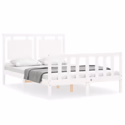 VidaXL 3192142, White, 1405 mm, 195.5 cm, 1000 mm, 1350 x 1900 mm, 21 cm