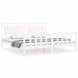 VidaXL 3192187, White, 2.06 m, 2.06 m, 100 cm, 2000 x 2000 mm, 21 cm