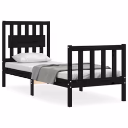 VidaXL 3192390, Black, 80.5 cm, 195.5 cm, 100 cm, 750 x 1900 mm, 21 cm