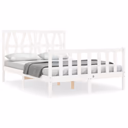 VidaXL 3192467, White, 1405 mm, 195.5 cm, 1000 mm, 1350 x 1900 mm, 21 cm