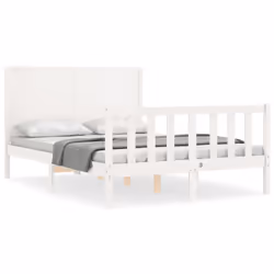 VidaXL 3192727, White, 1405 mm, 195.5 cm, 1000 mm, 1350 x 1900 mm, 21 cm