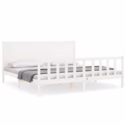 VidaXL 3192767, White, 1855 mm, 2.06 m, 1000 mm, 1800 x 2000 mm, 21 cm
