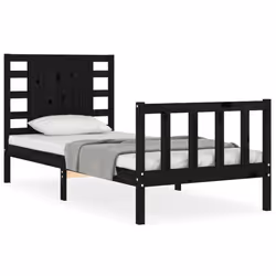 VidaXL 3192780, Black, 80.5 cm, 195.5 cm, 100 cm, 750 x 1900 mm, 21 cm