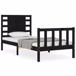 VidaXL 3192785, Black, 955 mm, 195.5 cm, 1000 mm, 900 x 1900 mm, 21 cm
