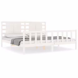 VidaXL 3192837, White, 2.06 m, 2.06 m, 100 cm, 2000 x 2000 mm, 21 cm