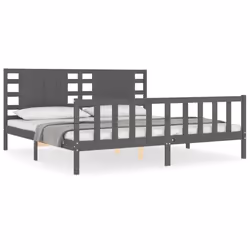 VidaXL 3192838, Grey, 2.06 m, 2.06 m, 100 cm, 2000 x 2000 mm, 21 cm