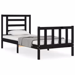 VidaXL 3192845, Black, 80.5 cm, 195.5 cm, 100 cm, 750 x 1900 mm, 21 cm