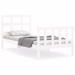 VidaXL 3192972, White, 80.5 cm, 195.5 cm, 100 cm, 750 x 1900 mm, 21 cm