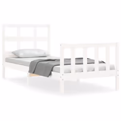 VidaXL 3193017, White, 155.5 cm, 2.06 m, 100 cm, 1500 x 2000 mm, 21 cm