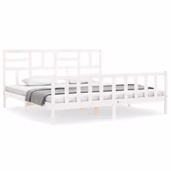 VidaXL 3193097, White, 2.06 m, 2.06 m, 104 cm, 2000 x 2000 mm, 21 cm