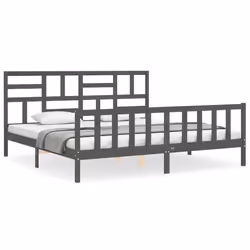 VidaXL 3193098, Grey, 2.06 m, 2.06 m, 104 cm, 2000 x 2000 mm, 21 cm