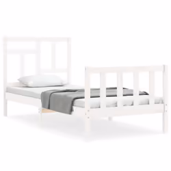 VidaXL 3193112, White, 1255 mm, 195.5 cm, 1000 mm, 1200 x 1900 mm, 21 cm