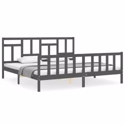 VidaXL 3193163, Grey, 2.06 m, 2.06 m, 100 cm, 2000 x 2000 mm, 21 cm