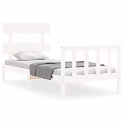 VidaXL 3193237, White, 95.5 cm, 195.5 cm, 81 cm, 900 x 1900 mm, 21 cm