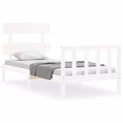 VidaXL 3193257, White, 95.5 cm, 2.06 m, 81 cm, 900 x 2000 mm, 21 cm
