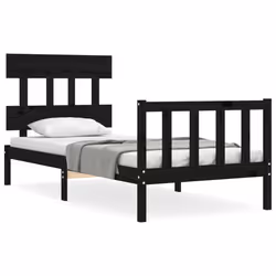 VidaXL 3193300, Black, 805 mm, 195.5 cm, 810 mm, 750 x 1900 mm, 21 cm