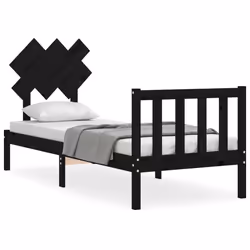 VidaXL 3193430, Black, 80.5 cm, 195.5 cm, 81 cm, 750 x 1900 mm, 21 cm