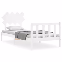 VidaXL 3193452, White, 95.5 cm, 2.06 m, 81 cm, 900 x 2000 mm, 21 cm