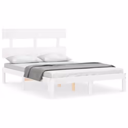 VidaXL 3193502, White, 123.5 cm, 193.5 cm, 81 cm, 1200 x 1900 mm, 21 cm