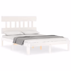 VidaXL 3193567, White, 1235 mm, 193.5 cm, 810 mm, 1200 x 1900 mm, 21 cm