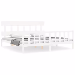 VidaXL 3193617, White, 2035 mm, 2.04 m, 810 mm, 2000 x 2000 mm, 21 cm