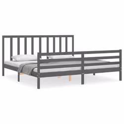 VidaXL 3193813, Grey, 2.06 m, 2.06 m, 100 cm, 2000 x 2000 mm, 21 cm