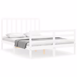 VidaXL 3193827, White, 125.5 cm, 195.5 cm, 100 cm, 1200 x 1900 mm, 21 cm