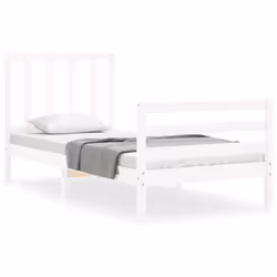VidaXL 3193847, White, 105.5 cm, 2.06 m, 100 cm, 1400 x 2000 mm, 21 cm