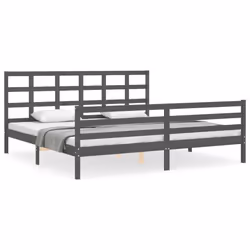 VidaXL 3194008, Grey, 2.06 m, 2.06 m, 100 cm, 2000 x 2000 mm, 21 cm