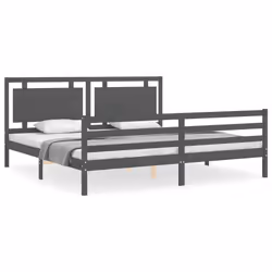 VidaXL 3194073, Grey, 2.06 m, 2.06 m, 100 cm, 2000 x 2000 mm, 21 cm