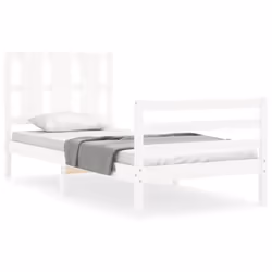 VidaXL 3194122, White, 155.5 cm, 2.06 m, 100 cm, 1500 x 2000 mm, 21 cm
